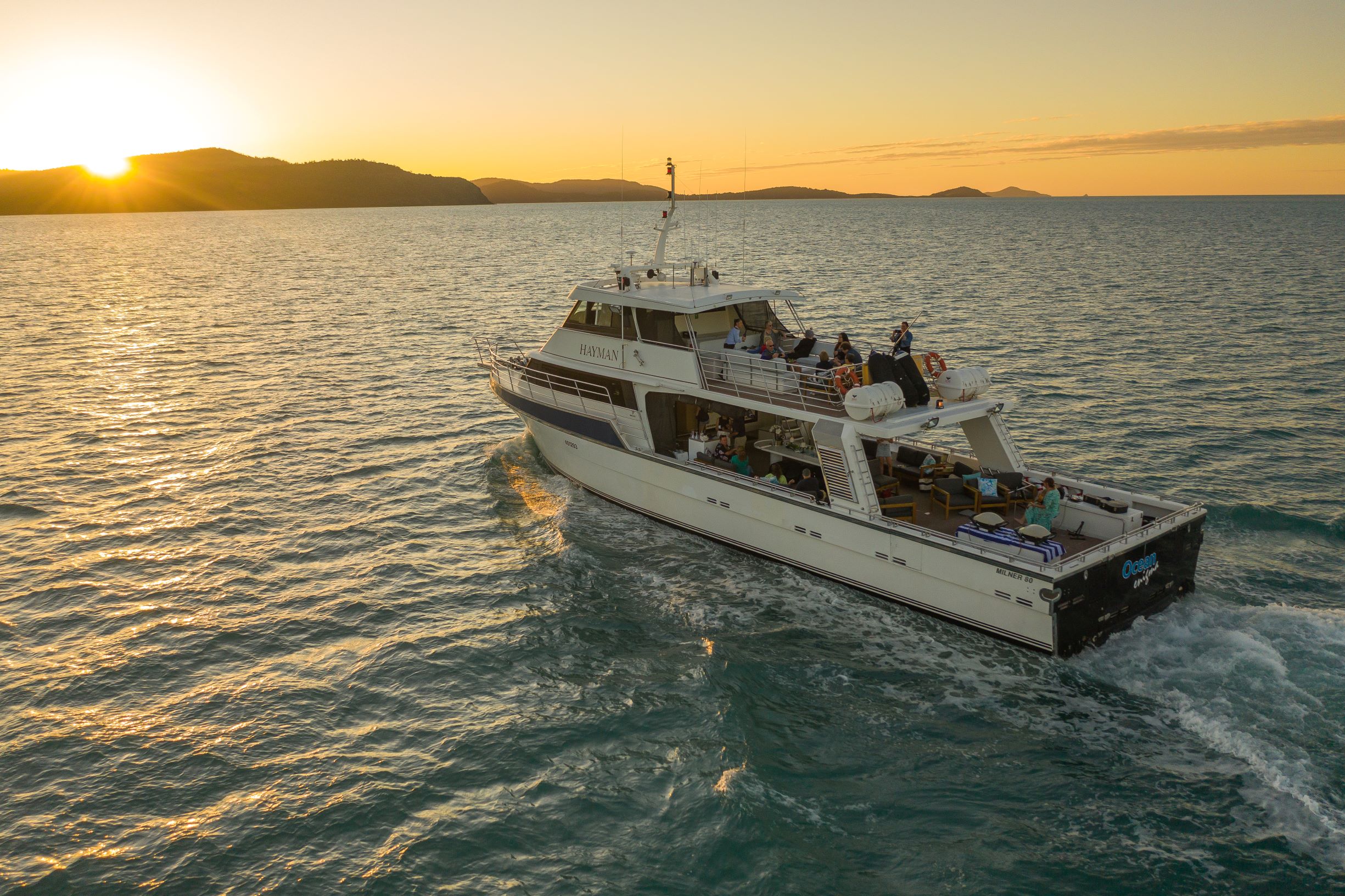 Airlie Beach - Private Ocean Enigma Charter - Sunset Cruise (1.5 hours)